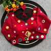 Navratri Special Pure Roman Silk Mirror Work Blouse